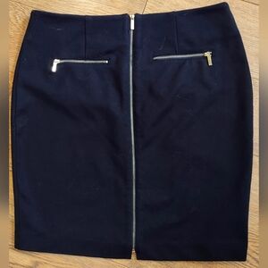 Black & gold mini skirt size 8